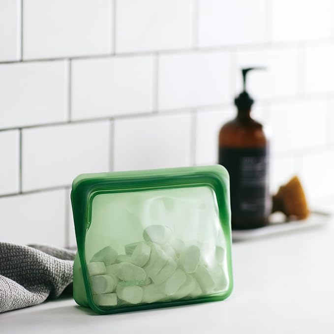 Stasher Premium Silicone Reusable Food Storage Stand-Up Mini Bag, Sous Vide - Image 3