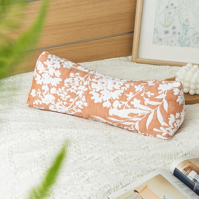 Buckwheat Neck Support Pillow Cervical Neck Cylinder Bolster Pillow, Buckwheat - Image 7