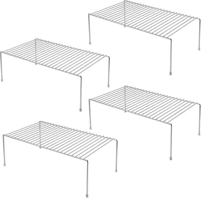 iPEGTOP Large Kitchen Freezer Cabinet Organizer Shelf by iPEGTOP