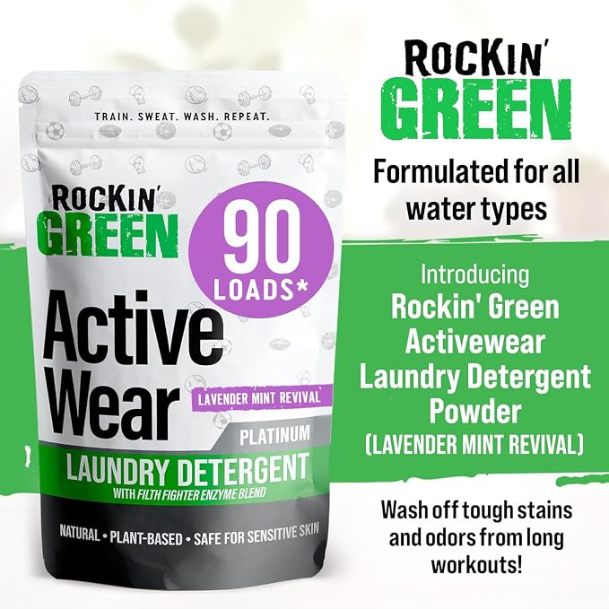 Rockin' Green Laundry Detergent, Plant based, All Natural Laundry Detergent - Image 2