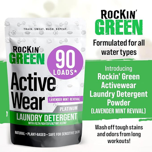 Rockin' Green Laundry Detergent, Plant based, All Natural Laundry Detergent - Image 2