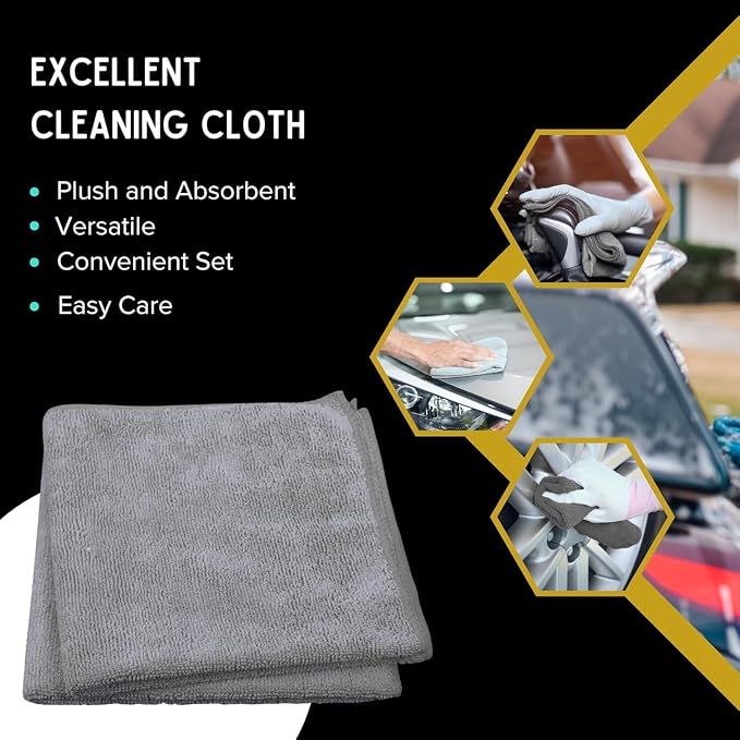Single Microfiber Cleaning Cloth 40x40 cm - Image 6