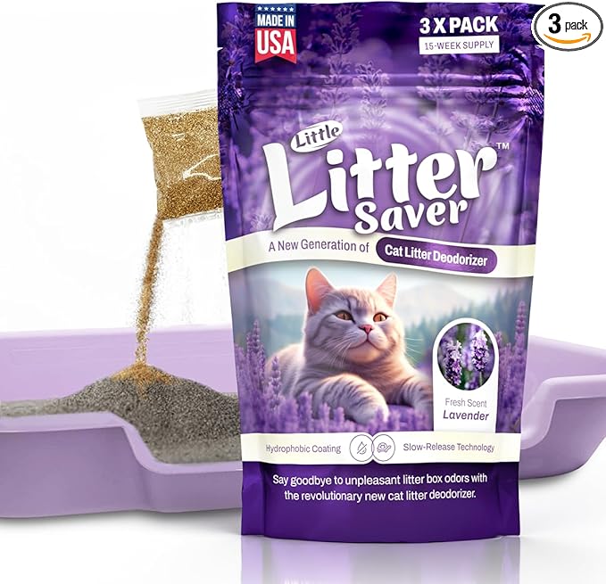 Little Litter Saver | a New Generation Of Cat Litter Box Deodorizer | Unique by LittleSaver