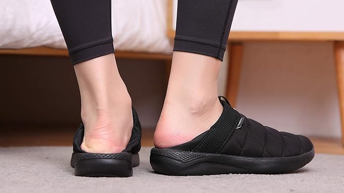 KUBUA Slippers for Men and Womens Indoor House Shoes Plush Slip on Outdoor - Image 7