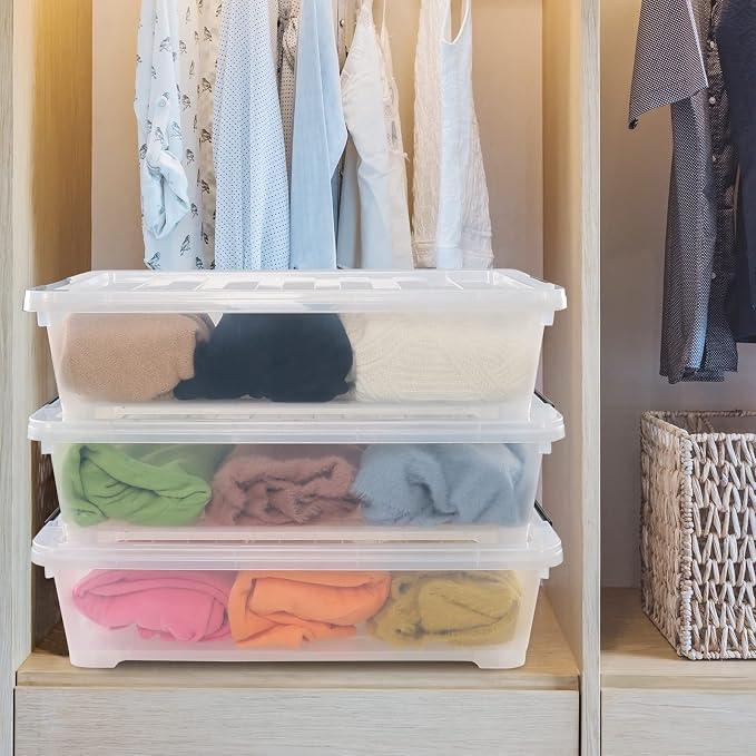 40 Quarts Under Bed Storage Boxes - Image 6