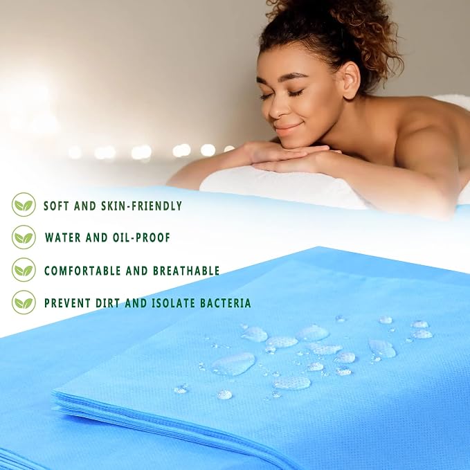 31" x 71" Disposable Bed Sheets - Image 2