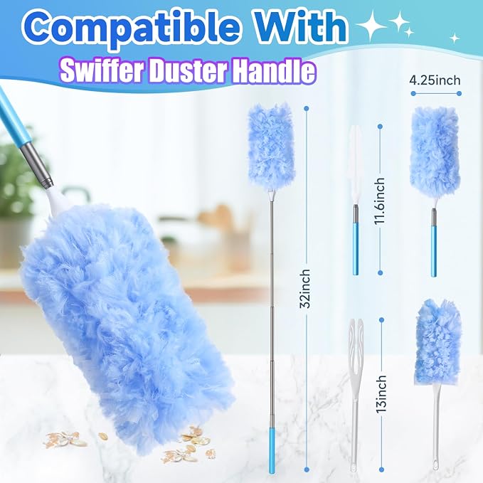 Duster Refills for Swiffer, 360° Thickened Kit - Image 2