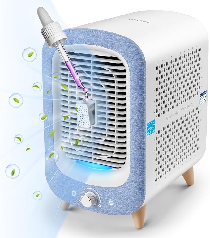 Jafanda Air Purifier for Home Bedroom 780sq ft, HEPA & Activated Carbon by Jaf%C3%A4nda