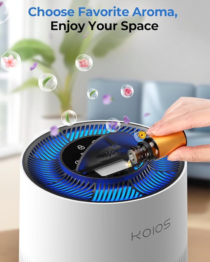 Air Purifiers for Home Large Room 1200ft², KOIOS H13 True HEPA Air Purifier for - Image 4