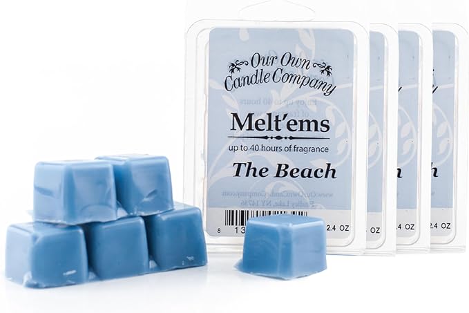 Our Own Candle Company Premium Wax Melt, The Beach Scent, 6 Cubes, 2.4 oz - Image 2