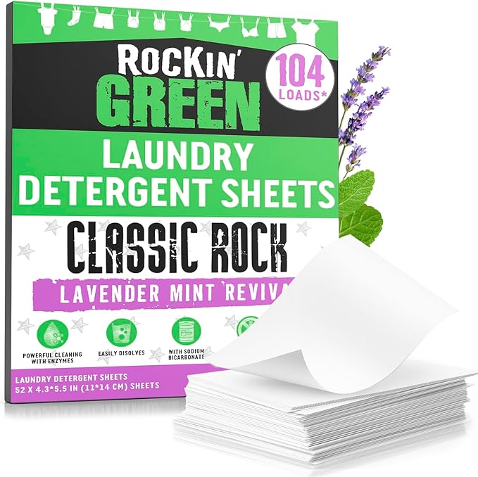 Rockin' Green Travel Laundry Detergent Sheets by RockinGreen