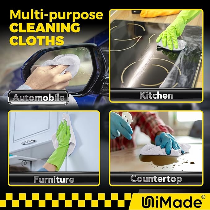 Microfiber Cleaning Cloth, 24 Pack Soft Towel - Image 7