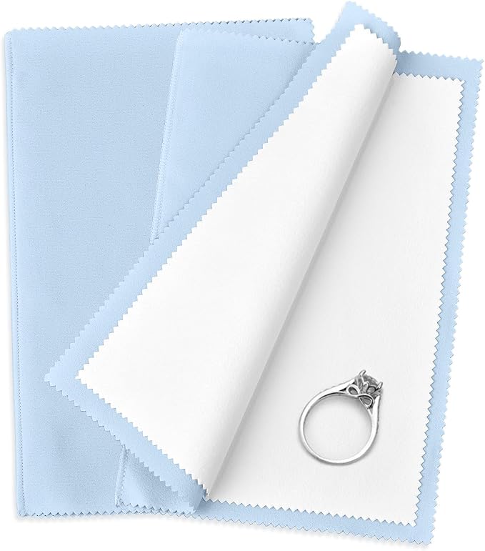 SEVENWELL Silver Polishing Cloth, Jewelry Cleaner Cloth by SEVENWELL