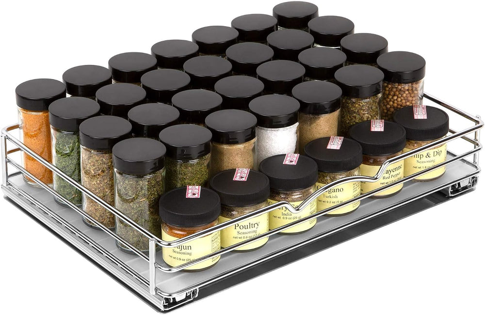 Pull Out Cabinet Organizer for Spices, Cans