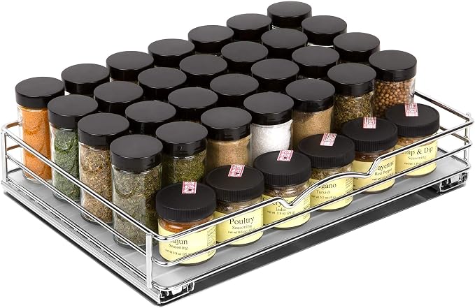 Pull Out Cabinet Organizer for Spices, Cans by HOLDN%E2%80%99STORAGE