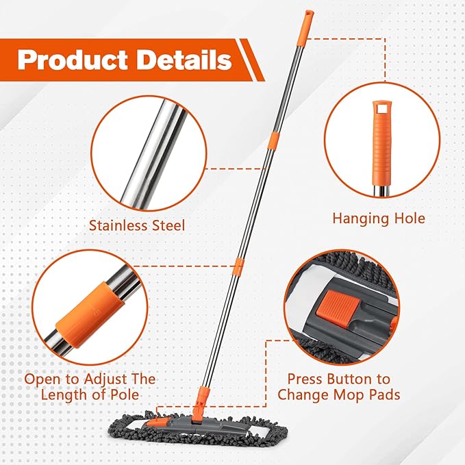 Dust Mop for Floor Cleaning - Image 7