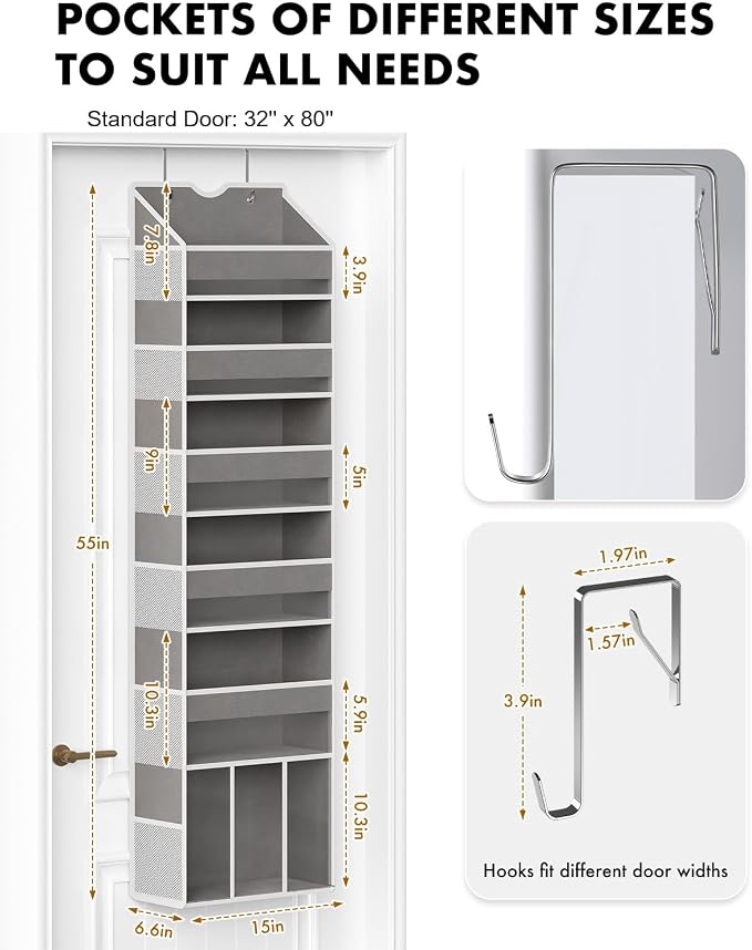 Over The Door Organizer Hanging - Image 2