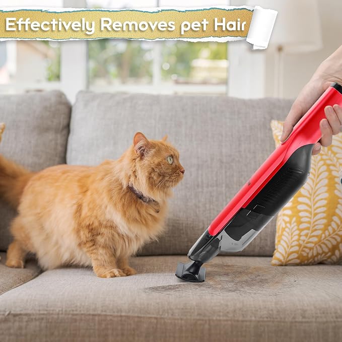 Handheld Vacuum Cordless, 15KPA High Power Suction, USB Quick Charge, Car - Image 3