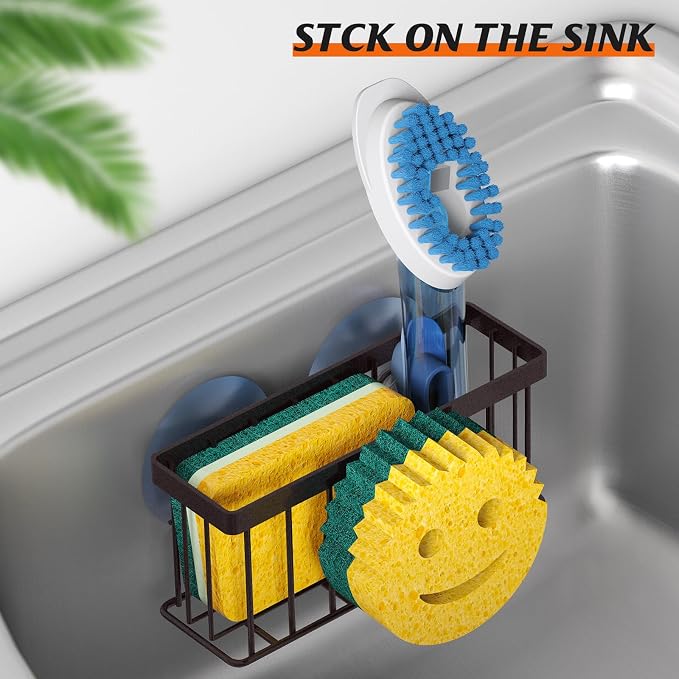 Sponge Holder Smiley Face, Sink Caddy, Sink Organizer - Image 5