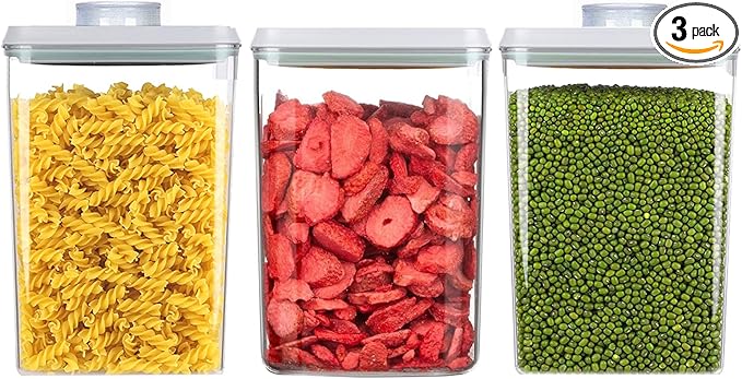 Pop Food Storage Containers Airtight Food Storage Containers Set by Melovom