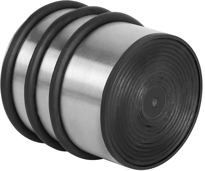 KINJOEK Heavy Weight Door Stopper, No DrillStainless Steel Door Stop - Image 4