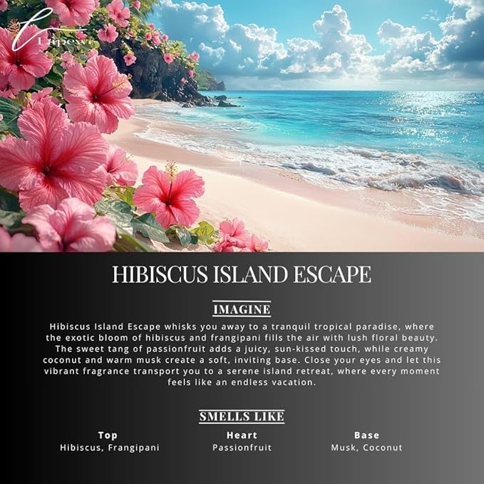 Hibiscus Island Escape Carpet Freshener Powder Refill 36 oz | Powerful Odor - Image 2