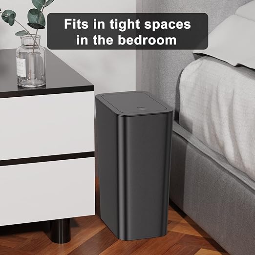 N. NETDOT Bathroom Trash Can - Image 4