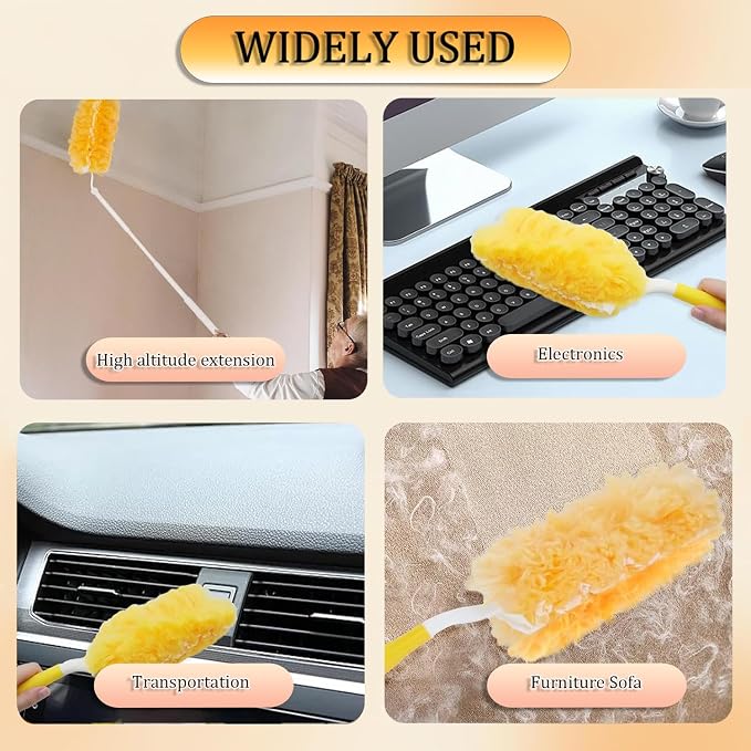 Duster Refills Compatible with Swiffer Duster, 360 Heavy Duty Multi Surface - Image 6