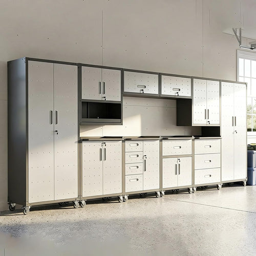 10-piece heavy duty steel garage cabinet system |, main product view