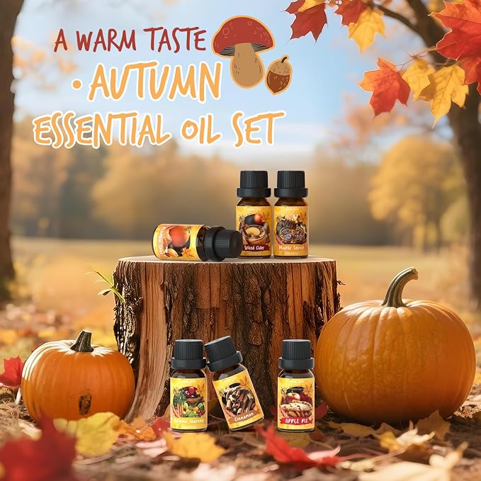 Autumn Fragrance Oils Set, Essential Oil - Image 2