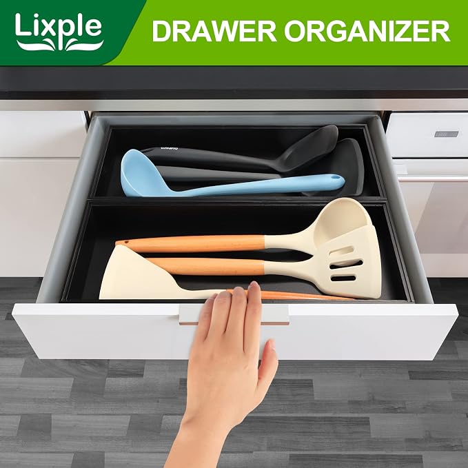 Bamboo Kitchen Drawer Organizer - Image 8