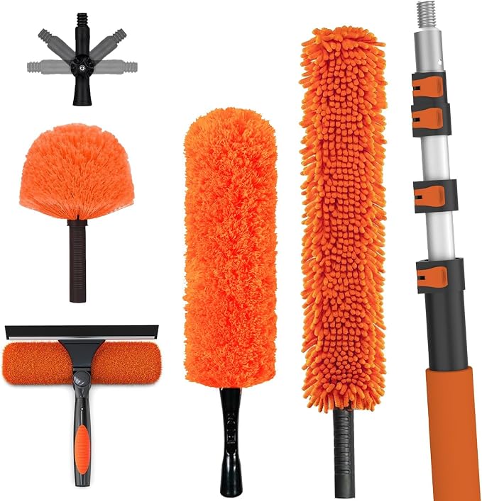 26FT High Reach Duster Cleaning Kit by LAANPOLE