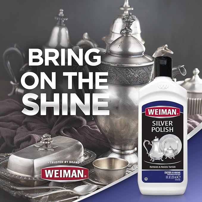 Weiman Silver Polish, 8 ounce Bottles - Image 6