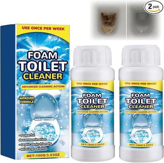 2PCS Foam Toilet Cleaner, New Powerful Foaming Toilet Bowl Cleaner, Foaming by Unknown