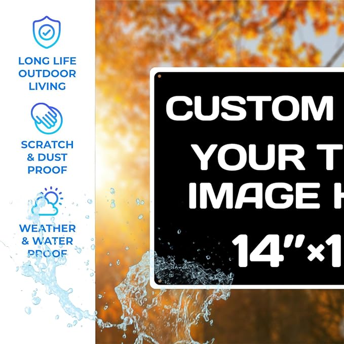 Customised Christmas Decorations: Personalized Text And Picture Signs, Door - Image 4
