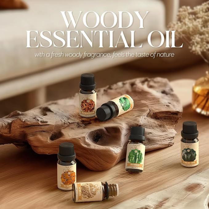 Woody Essential Oils Set, Fragrance Oil Set - Image 4