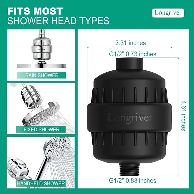 R7 Shower Filter High Put Shower Water Filter - Image 5