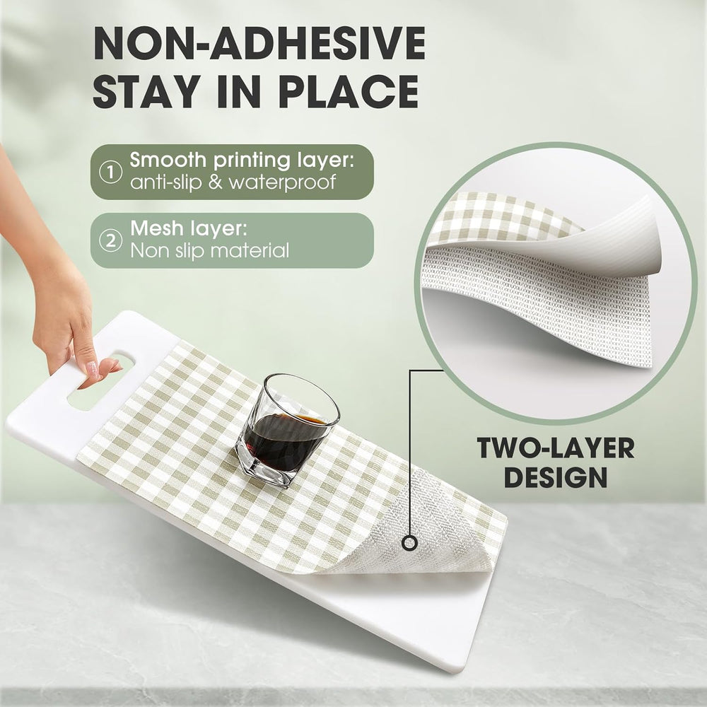 Drawer and Shelf Liner for Kitchen Cabinets, 24IN X 30FT