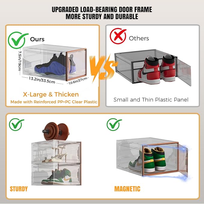 X-Large Stackable Shoe Boxes - Image 3