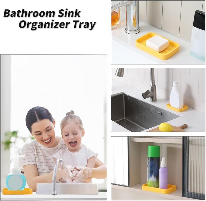 Silicone Kitchen Sink Organizer Tray - Image 3