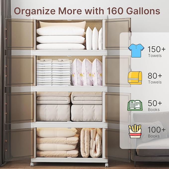 Extra Large Stackable Storage Bins - Image 2