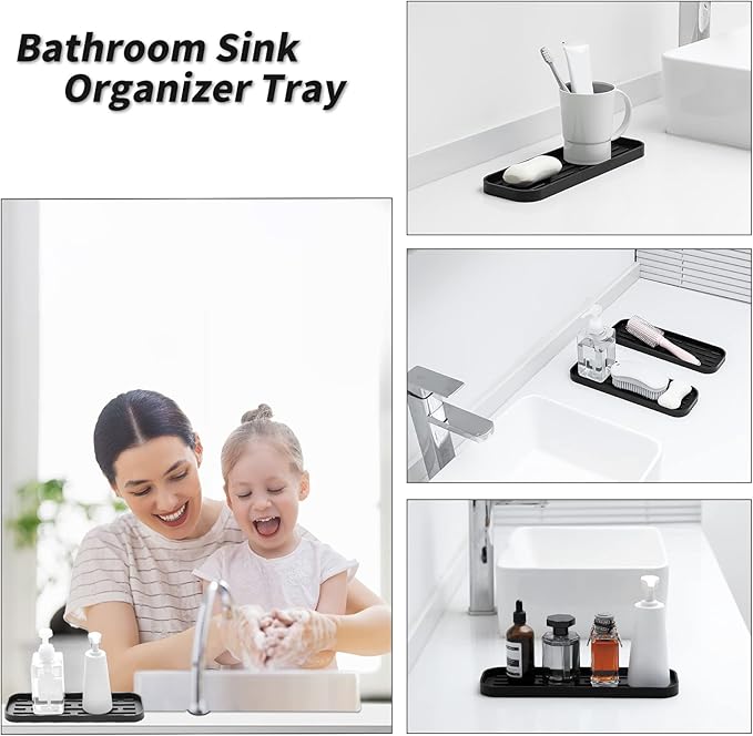 Silicone Kitchen Sink Organizer Tray - Image 4