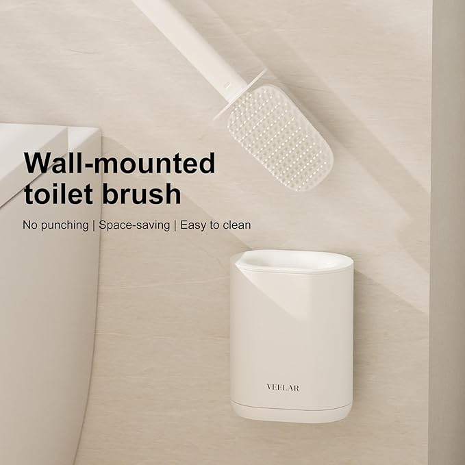 Toilet Brush and Holder Set - Image 3