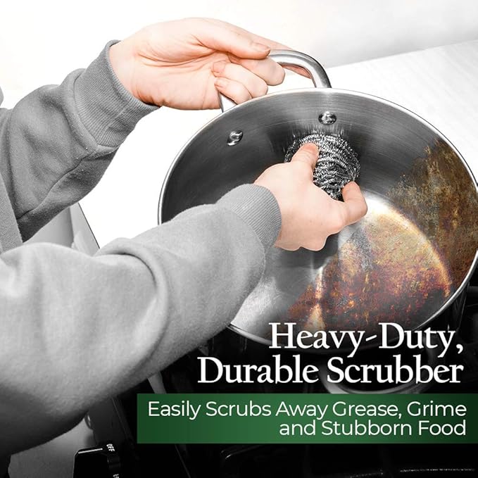 Stanley Home Products Stainless Steel Kitchen Scouring Cleaners - Image 7