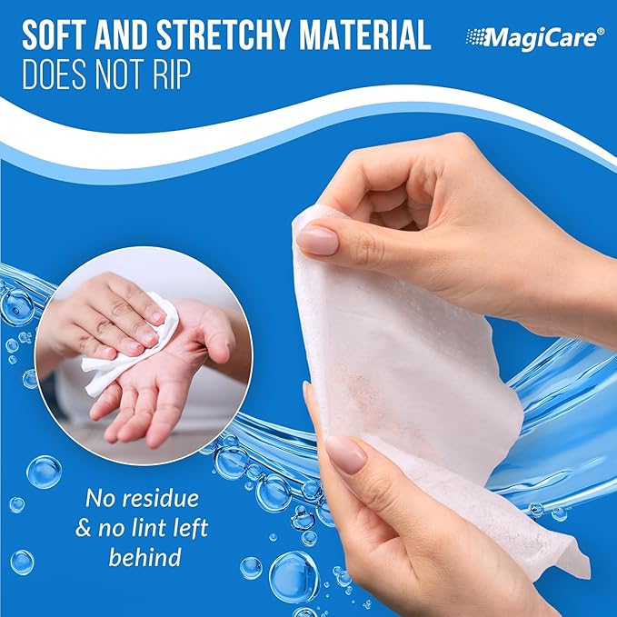 MagiCare 75% Large Alcohol Wipes - Image 4