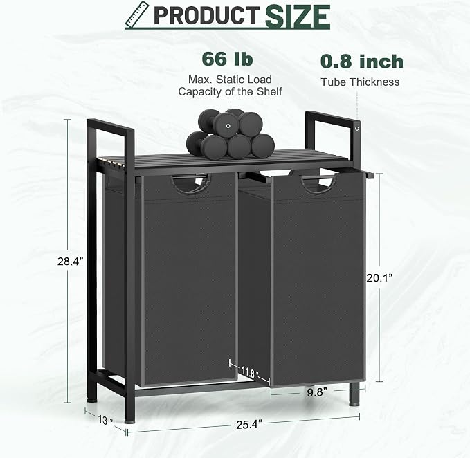 Laundry Hamper, Laundry Sorter - Image 2