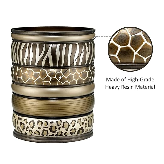 Decorative Trash Can for Bathroom, Office & Bedroom - Image 2
