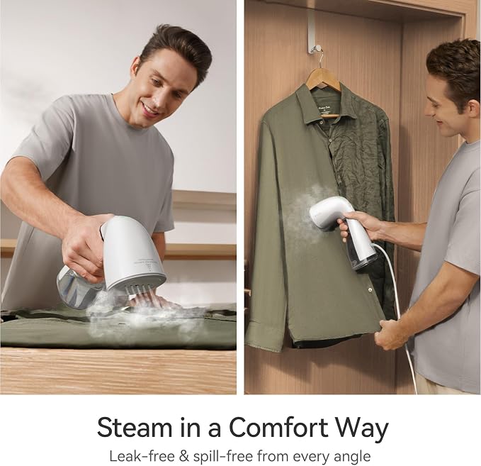 HiLIFE Steamer for Clothes, Handheld Clothes Steamer - Image 6