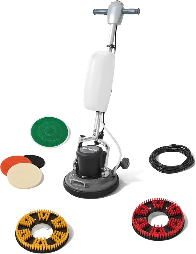 13" Heavy-duty Multi-Functional Floor Buffer Polisher Machine by DapperSupply
