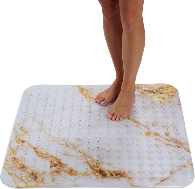 ENKOSI Extra Large Square Non Slip Shower Mat by ENKOSI